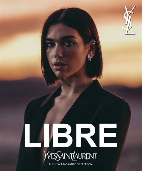 libre yves saint laurent chi è nella pubblicità|Yves Saint Laurent, Dua Lipa è il volto del nuovo profumo Libre.